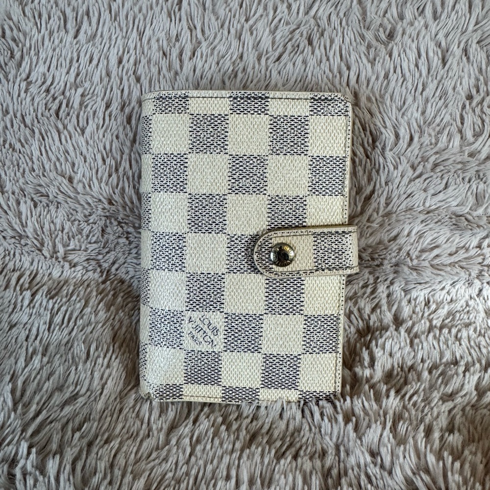 Louis Vuitton Damier Azur Portefeuille‎ Viennois Bifold Wallet